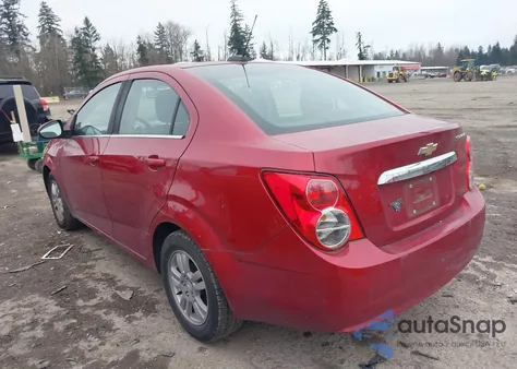 2015 Chevrolet Sonic Lt Auto from USA, damaged, VIN 1G1JC5SH8F4170564